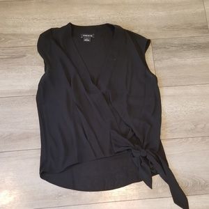 Black work blouse